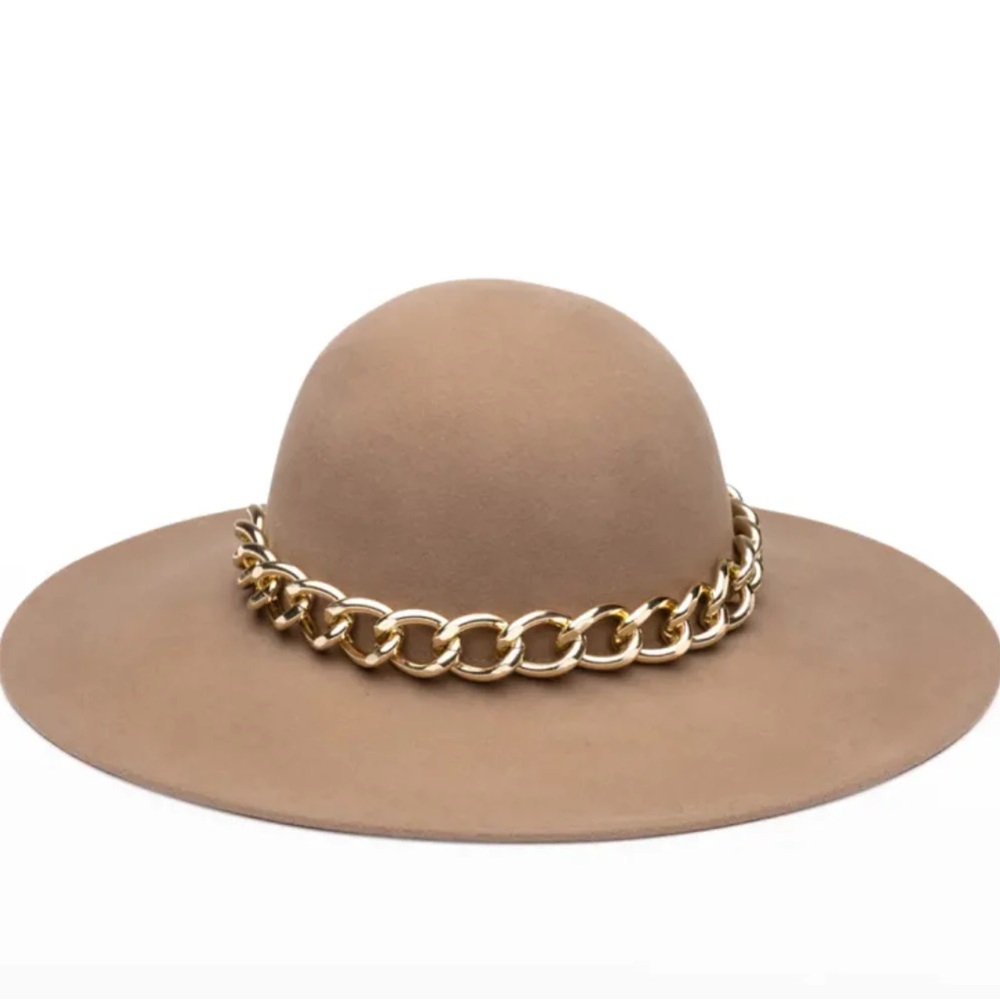 Eugenia Kim Honey Chain Wool Felt Hat